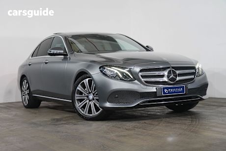 Grey 2016 Mercedes-Benz E200 Sedan