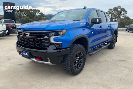 Blue 2023 Chevrolet Silverado Ute Tray 1500 ZR2 4X4