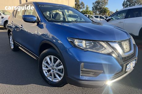 Blue 2018 Nissan X-Trail Wagon St (2Wd)