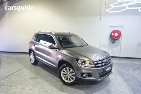 Grey 2015 Volkswagen Tiguan SUV 132 TSI (4X4) 5NC MY15