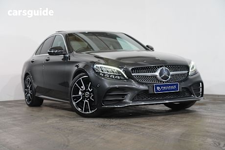 Grey 2021 Mercedes-Benz C200 Sedan