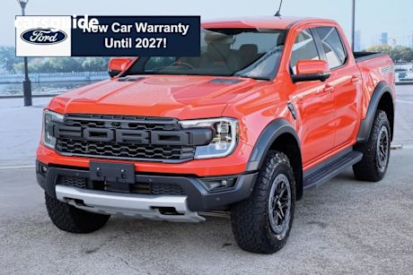 Orange 2022 Ford Ranger Double Cab Pick Up Raptor 3.0 (4X4)