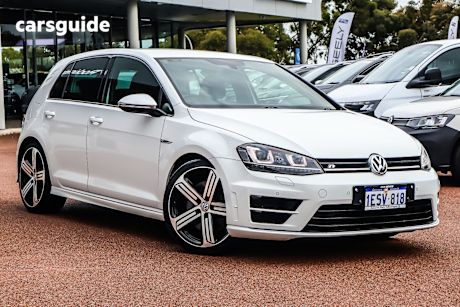 White 2014 Volkswagen Golf Hatch R 4WD
