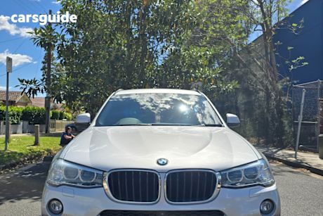 Silver 2016 BMW X3 Wagon Xdrive 20I