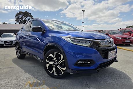 Blue 2019 Honda HR-V Wagon Rs
