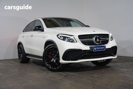 White 2019 Mercedes-Benz GLE63 Coupe S 4Matic