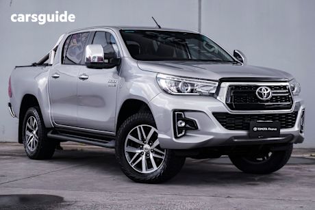 Silver 2018 Toyota Hilux Double Cab Pick Up Sr5 (4X4)
