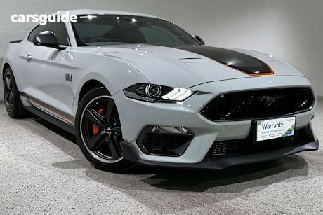 Grey 2021 Ford Mustang Fastback Mach 1