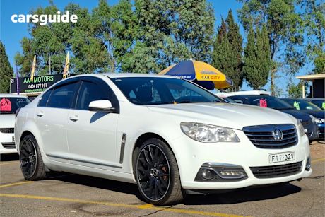 White 2014 Holden Calais Sedan