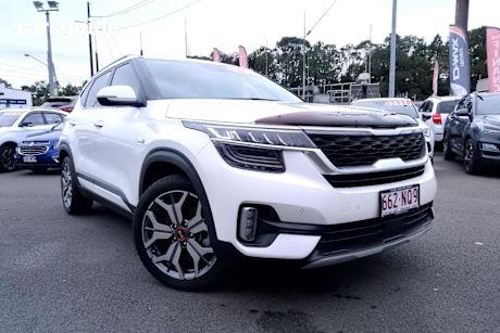 Black 2020 Kia Seltos Wagon Gt Line (Awd)