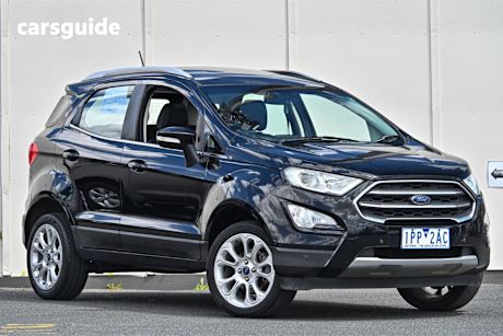 Black 2018 Ford Ecosport Wagon Titanium