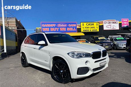 White 2018 BMW X5 Wagon Xdrive 30D