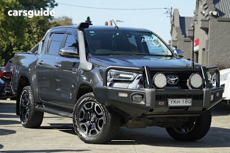 Grey 2021 Toyota Hilux Double Cab Pick Up Sr5 (4X4)