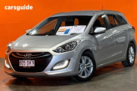 Silver 2013 Hyundai I30 Wagon Tourer Active 1.6 Gdi