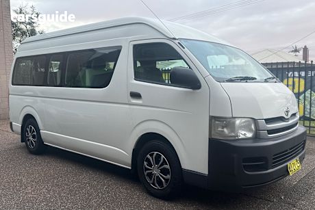 White 2008 Toyota HiAce OtherCar COMMUTER TRH223R MY07 UPGRADE