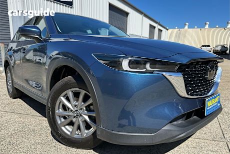 Blue 2023 Mazda CX-5 Wagon G25 Maxx Sport (Fwd)