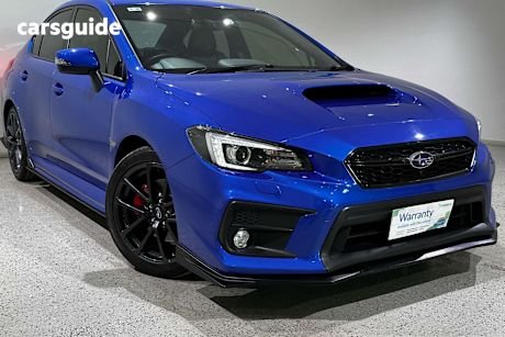 Blue 2018 Subaru WRX Sedan PREMIUM 4WD