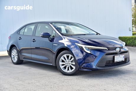 Blue 2023 Toyota Corolla Sedan ASCENT SPORT HYBRID F