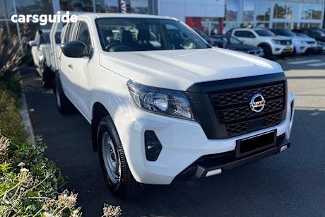White 2024 Nissan Navara Dual Cab Chassis Sl (4X4)