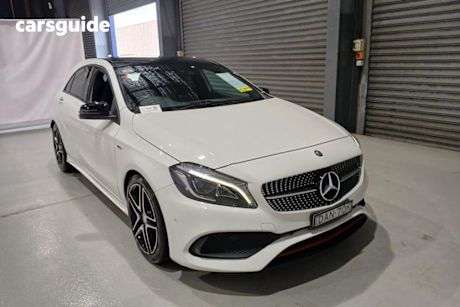 White 2016 Mercedes-Benz A250 Hatchback Sport