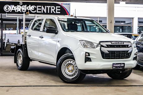 White 2022 Isuzu D-MAX Crew Cab Chassis Sx (4X2) High-Ride