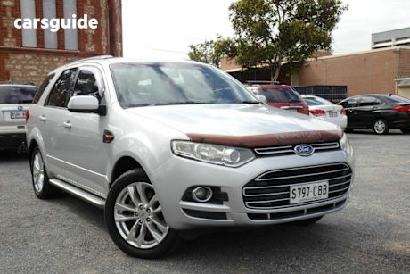 Silver 2012 Ford Territory Wagon Ts (Rwd)
