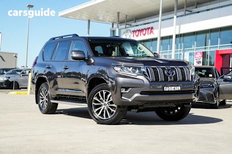 Grey 2023 Toyota Landcruiser Prado Wagon Kakadu