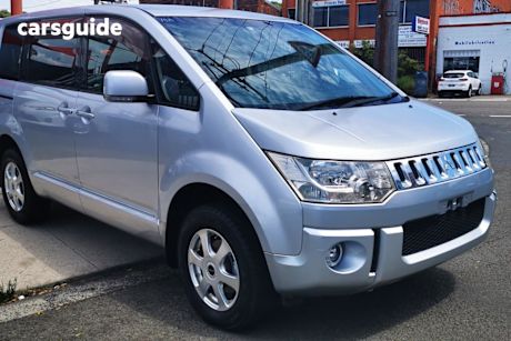 Silver 2010 Mitsubishi Delica OtherCar D:5