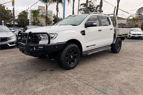 White 2019 Ford Ranger Double Cab Pick Up Wildtrak 2.0 (4X4)