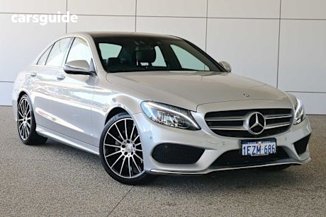 Silver 2016 Mercedes-Benz C200 Sedan
