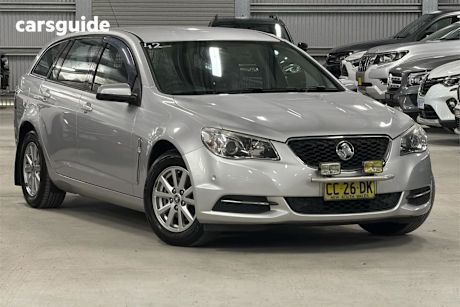 Silver 2015 Holden Commodore Sportswagon Evoke