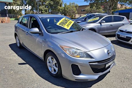 Silver 2012 Mazda 3 Hatchback Neo