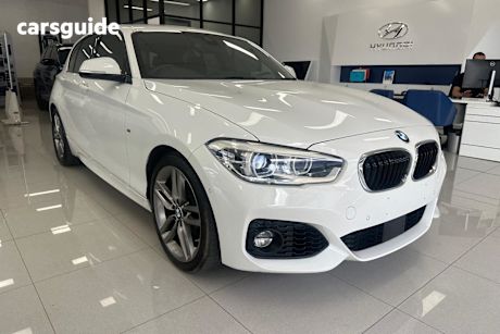 White 2018 BMW 1 Hatch 118I SPORT LINE R