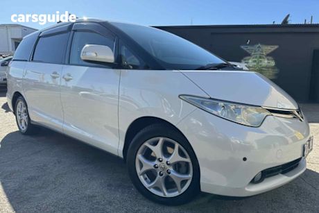 White 2007 Toyota Estima Wagon Aeras G