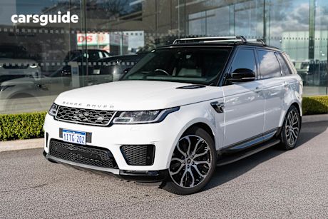 White 2019 Land Rover Range Rover Sport Wagon Sdv6 Hse (225Kw)