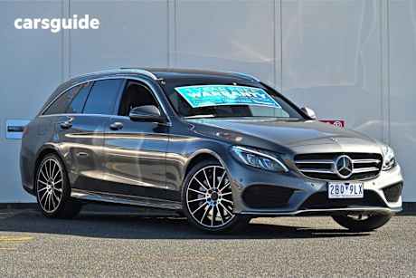 Grey 2018 Mercedes-Benz C-CLASS SUV C300