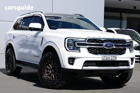 White 2024 Ford Everest Wagon Platinum (4Wd)