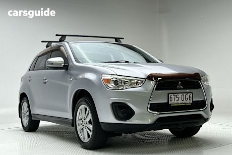 Silver 2013 Mitsubishi ASX Wagon (4Wd)