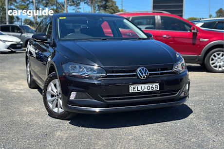Black 2020 Volkswagen Polo Hatchback 85Tsi Comfortline