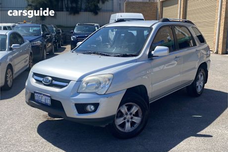 Silver 2006 Kia Sportage Wagon (4X4)