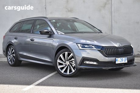 Grey 2024 Skoda Octavia SUV 110TSI SPORTLINE F