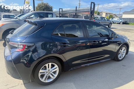 Black 2021 Toyota Corolla Hatchback Ascent Sport Hybrid
