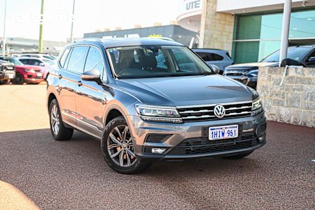 Grey 2021 Volkswagen Tiguan Wagon Allspace 162 Tsi Highline