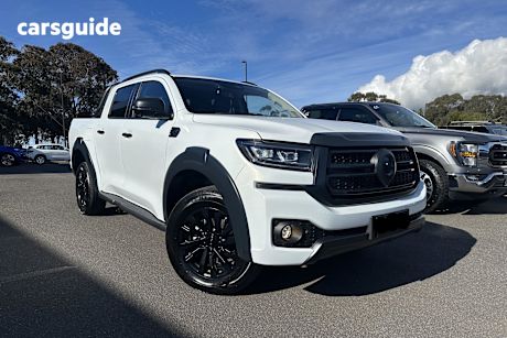 White 2025 GWM Cannon Dual Cab Utility Vanta (4X4)