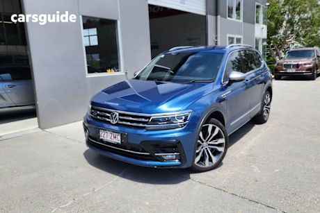 Blue 2018 Volkswagen Tiguan Wagon Allspace 162 Tsi Highline