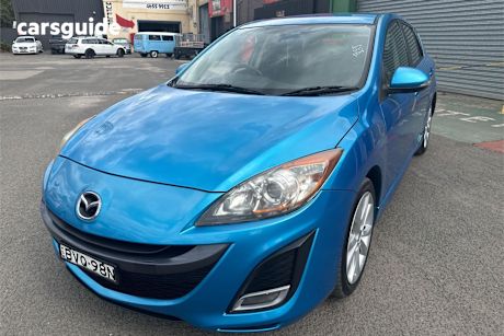 Blue 2011 Mazda 3 Hatchback Sp25