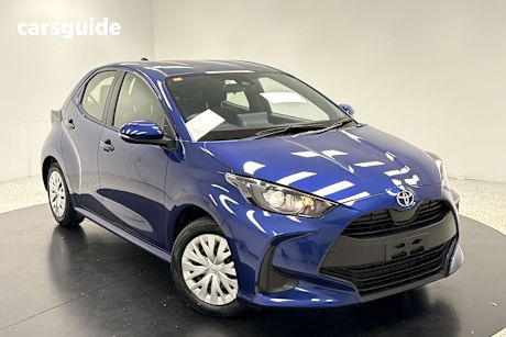 Blue 2023 Toyota Yaris Hatchback Ascent Sport