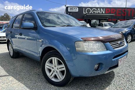 Blue 2006 Ford Territory Wagon Ghia (4X4)