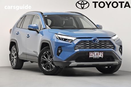 Blue 2024 Toyota RAV4 SUV GXL 4X4