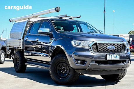 Grey 2020 Ford Ranger Double Cab Pick Up Xlt 3.2 (4X4)